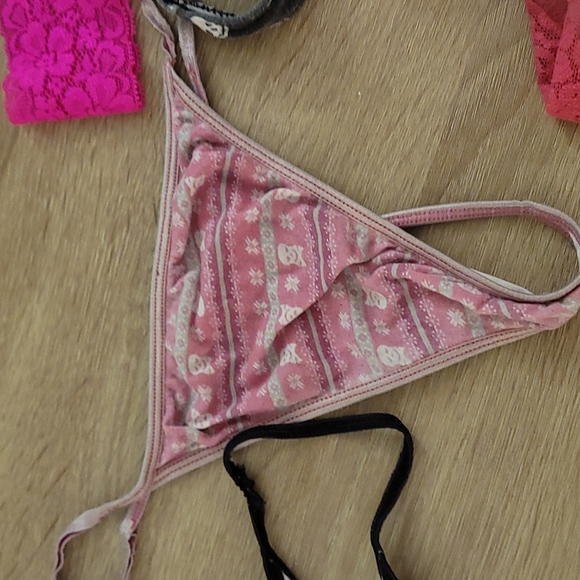 MYSTERY PANTIES! Girls G Strings Set of 4 Sexy panties - Picture 6 of 12